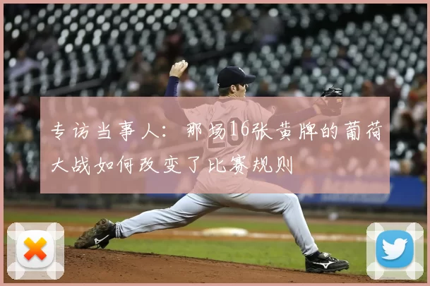 专访当事人:那场16张黄牌的葡荷大战如何改变了比赛规则