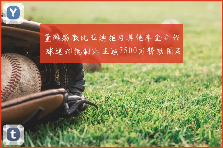 董路感激比亚迪拒与其他车企合作 球迷却抵制比亚迪7500万赞助国足