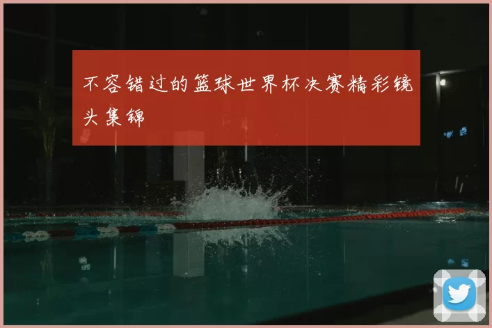 不容错过的篮球世界杯决赛精彩镜头集锦