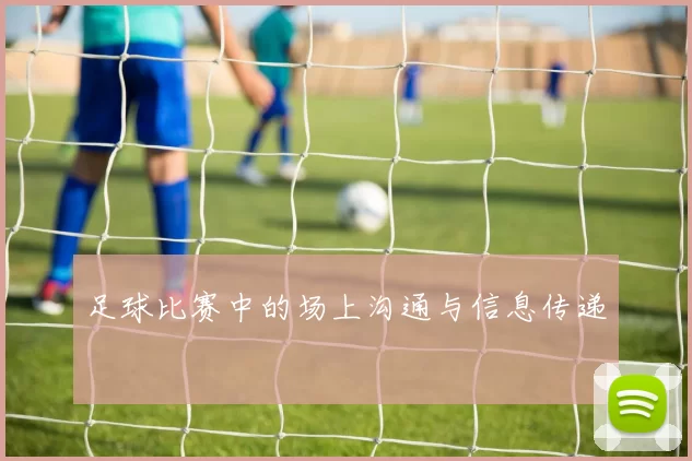 足球比赛中的场上沟通与信息传递