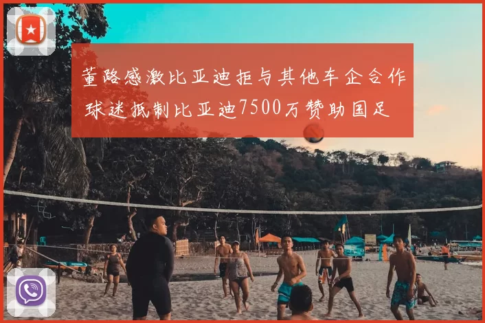 董路感激比亚迪拒与其他车企合作 球迷抵制比亚迪7500万赞助国足