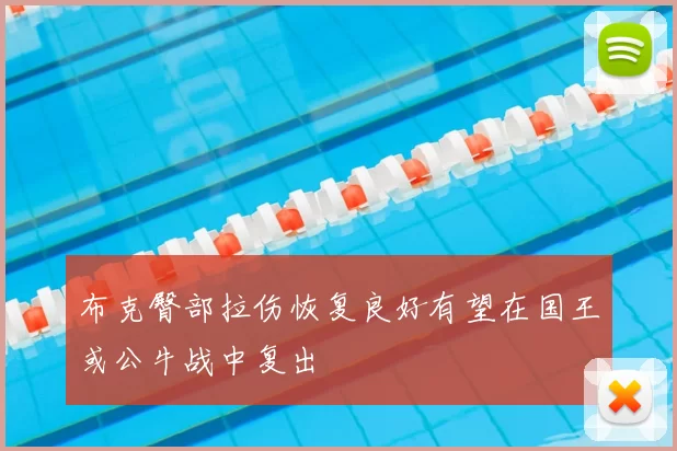 布克臀部拉伤恢复良好有望在国王或公牛战中复出