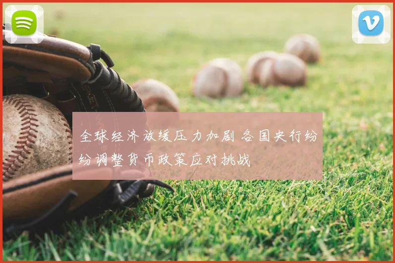 全球经济放缓压力加剧 各国央行纷纷调整货币政策应对挑战