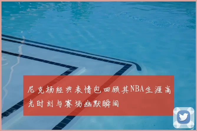 尼克杨经典表情包回顾其NBA生涯高光时刻与赛场幽默瞬间